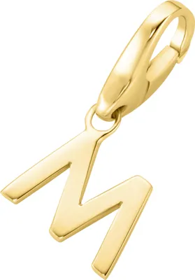 Produktbild von Charm Giorgio Martello Milano Buchstabe M, Silber 925 Gold Onesize