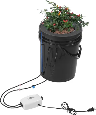Produktbild von Hydroponisches Anzuchtsystem Tiefwasserkultur PP 20L 1xEimer 300x300x380mm