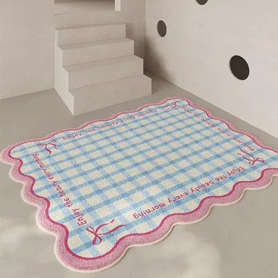 Produktbild von Antislip-Vel für Wohnzimmer, Dekostreifen, Stil zwei, 60*90 cm, rosa, Mädchenzimmer.
