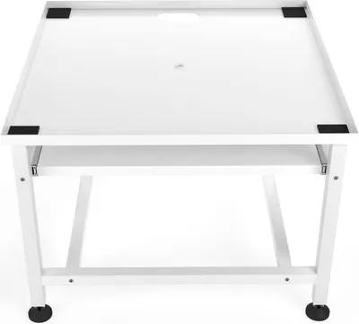 Produktbild von Wasophoogte Waschmaschinen Untergestell mit ablage - Waschmaschinen unterschrank - 63x63x45 cm - Inklusive Wandhalterungen