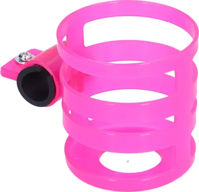 Produktbild von Fahrrad-Wasserflaschenhalter, verstellbarer Kinderwagen-Fahrradhalter, Pink