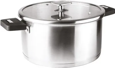 Immagine prodotto di Set di 3 pentole in acciaio inox 16 / 18 / 20 cm + manico Lacor 56610