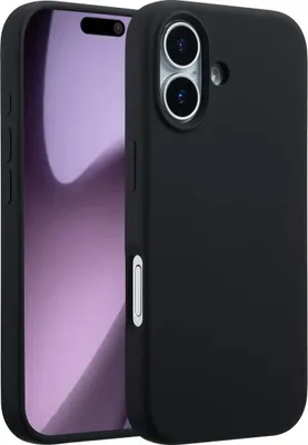 Image de Accezz Liquid Silicone Backcover avec MagSafe pour l'Apple iPhone 17 - Noir