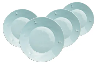 Immagine prodotto di La Rochère Piatto da dessert "Abeille" ø 21 cm, set da 4, blu