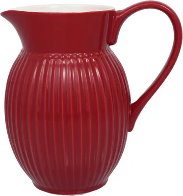 Produktbild von Greengate Krug ALICE CLARET RED Rot 1,5 Liter Everyday Geschirr Weinrot