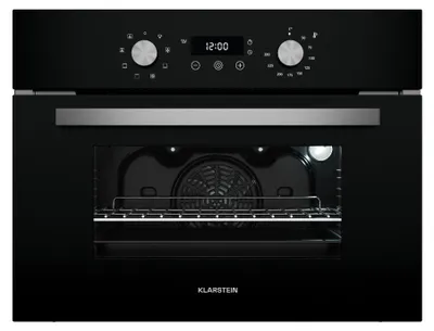 Produktbild von Klarstein SpaceSmart Einbaubackofen - 41 L, 8 Funktionen, Dampfreinigung, Doppelt Verglaste Tür, Digitaler Timer, , Einbau-Backofen Ohne Kochfeld, Kompaktes Design