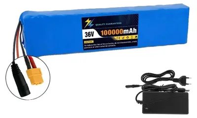 Obrázok produktu pre Lítiová batéria, menovité napätie 36 V, kapacita 120 Ah, nabíjačka XT60-DC