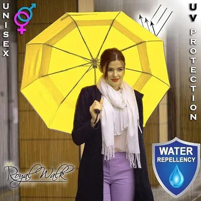 Produktbild von Famanu Regenschirm windfest - innovatives Design, reflektierende Streifen