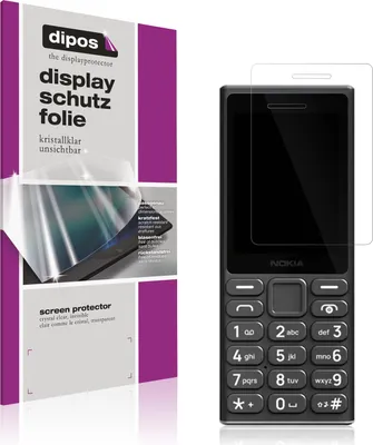 Produktbild von 4x Schutzfolie für Nokia 105 2024 klar Displayschutzfolie Folie Display Schutz dipos