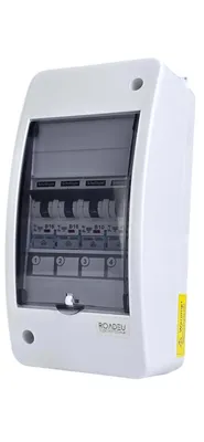 Produktbild von Elektroverteiler 230V mit LS B6A, B10A & 2x B16A IP40