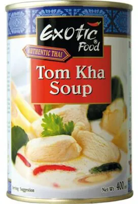 Image de Soupe Tom Kha, produit exotique, 400 ml, prêt à être réchauffé