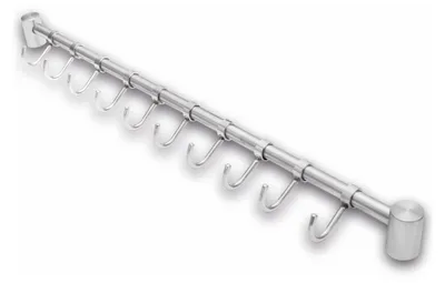 Immagine prodotto di Ganci da cucina, 10 pezzi, acciaio inox