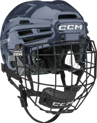 Produktbild von CCM FTW Combo Helm Senior, Größe:M/L, Farbe:Navy