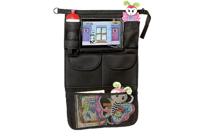 Produktbild von Yrda Autositz-Organizer mit Tablet-Tasche Schwarz