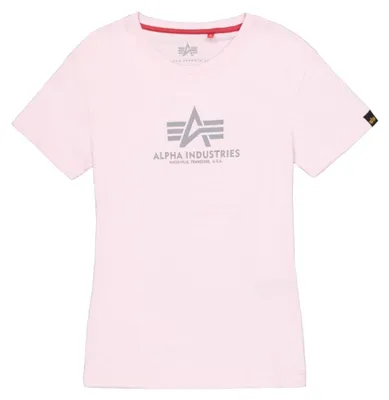 Produktbild von Alpha Industries Damen New Basic BL T-Shirt, Pale Lilac, S
