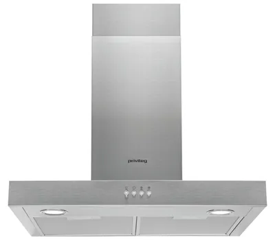 Produktbild von Privileg Dghbs 64 LM X Inselhaube, Wand-/Schrankmontage, Abluft/Umluft, max. 581 m³/h, 59,8 cm Breite, Metall-Filter, 3 Gebläsestufen, 68 dB