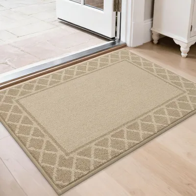 Schmutzfangmatte, TPR Anti-Rutsch, 50x80 cm, dunkelbeige