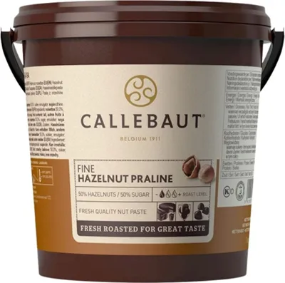 Produktbild von Callebaut Haselnusspraline sehr fein Wiegt 1 Kilo
