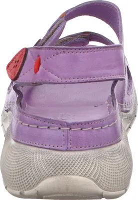 Produktbild von Gemini Damen Sandalen Klettverschluss sportlich Keilabsatz 032281-02, Größe:38 EU, Farbe:Lila