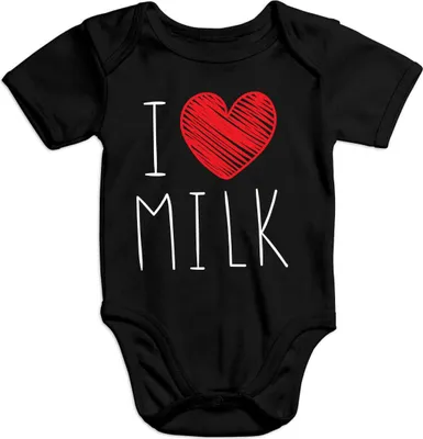 Produktbild von Body "I love Milk" - Größe: 12-18 Monate