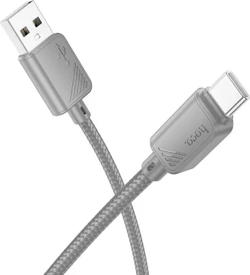 Immagine prodotto di Cavo da USB A a USB C Hoco 3A, 1 m, X113, grigio