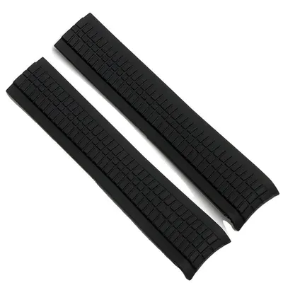 Immagine prodotto di Cinturino per orologio, in silicone, impermeabile, nero senza logo, 21 mm