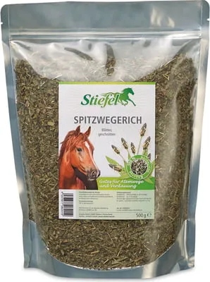 Productafbeelding van STIEFEL Spitzwegerich, gesneden, 500 gram