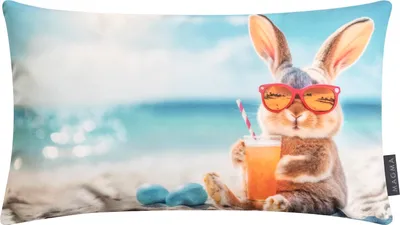 Produktbild von MAGMA Heimtex - Kissen - CRAZY - Hase - 30 x 50 cm