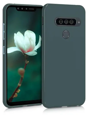 Produktbild von kwmobile Handyhülle für LG G8s ThinQ Hülle - TPU Case - Kabelloses Laden - Schutzhülle Cover in Blaugrün
