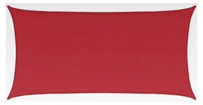 Produktbild von Sonnensegel UV-Schutz Windschutz Sonnendach Schattenspender Garten Terrasse Balkon 160g/m² Rot 3x6m