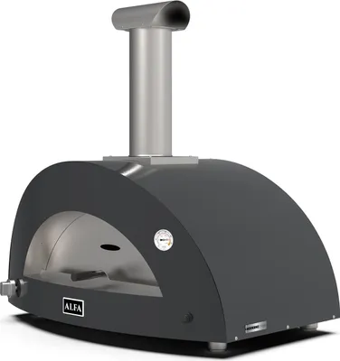 Produktbild von Alfa Forni Moderno 3 Pizze Hybrid Schiefer Grau