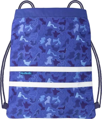 Immagine prodotto di McNeill borsa da ginnastica Sportbag Puzzle blu