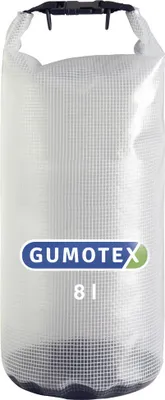 Produktbild von Gumotex wasserdichter Packsack transparent 8-20 Liter, Volumen:8 Liter