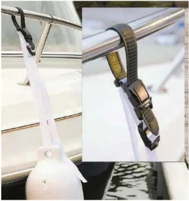 Produktbild von Dock Edge Fender Lok Kwik Adjust 100 Grau  Grau One Size