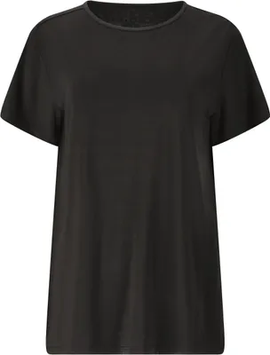 Produktbild von ATHLECIA Lizzy V2 W Slub S/S Tee BLACK MELANGE BLACK MELANGE 44