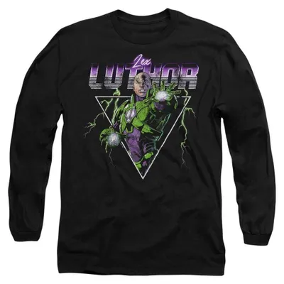 Produktbild von Justice League - T-Shirt für Herren/Damen Uni, Langärmlig TV42008 (M) (Schwarz)