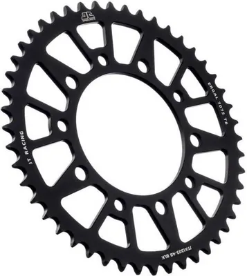 Productafbeelding van Jt Sprockets Jta130348blk: Achtertandwiel, zilverkleurig, 48 tanden