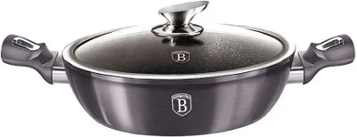 Obrázok produktu pre BERLINGERHAUS Panvica hlboká s pokrievkou 28 cm Carbon PRO Line BH-6898