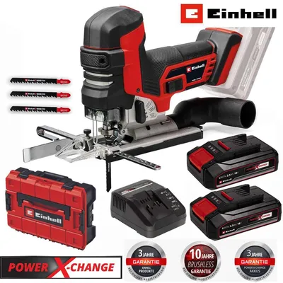 Produktbild von Einhell Professional Stichsäge TP-JST 18/135 Li BL 18V 2 x Akku 2.5 Ah SF Koffer