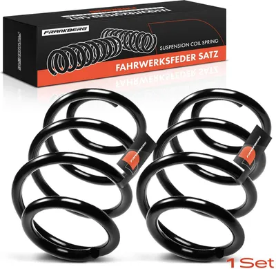 Immagine prodotto di Frankberg 2x molla di sospensione asse anteriore per Audi TT 8J3 2.0L 2008-2014