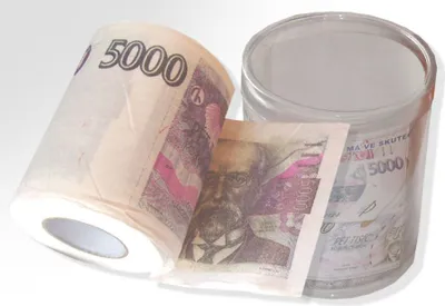 Obrázek produktu pro Párty toaletní papír - 5000 Kč