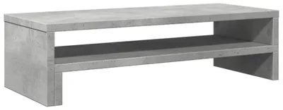 Obrázek produktu pro vidaXL Stojan na monitor betonový šedý 54x22x15 cm materiál na bázi dřeva