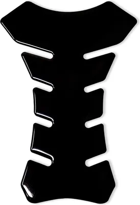 Produktbild von Tankpad 3D Aufkleber für Motorrad Grafik Schwarz Glitzer