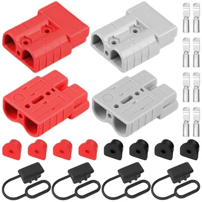 Immagine prodotto di Confezione da 4 connettori rapidi da 600V e 175A, adatti per cavi da 0 a 4 AWG