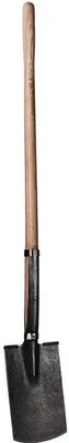 Produktbild von KRUMPHOLZ Rodespaten Blattmaß 285 x 180 mm mit Knopf-Stiel - 1408