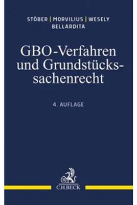 Obrázok produktu pre GBO-Verfahren und Grundstückssachenrecht