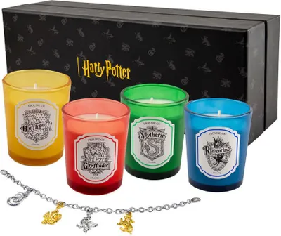 Produktbild von Cinereplicas Harry Potter Set Mit 4 Kerzen Und Armband Durchsichtig  Durchsichtig One Size