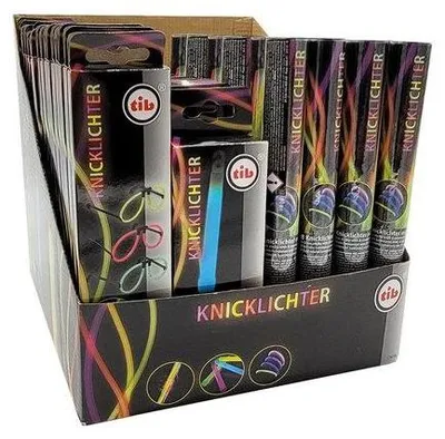 Produktbild von Knicklichtstab, farblich sortiert