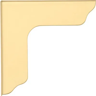 Produktbild von Zierecken gold 26x26x3,5 mm 2 Paar