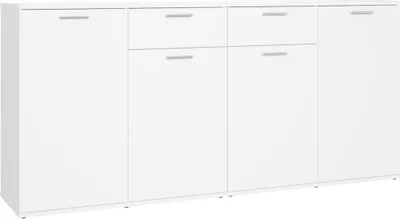 Produktbild von vidaXL Sideboard Weiß 160x36x75 cm Holzwerkstoff
